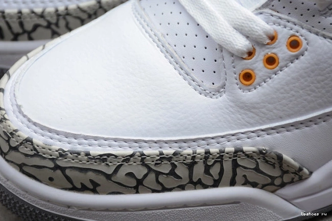 (W) Laser Jordan Orange 3 Air Retro CK9246-108 0727